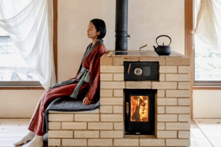 パーマカルチャー「くらしのね」ノブさんによる蓄熱ストーブWS「構造の仕組み知り、実際に作ってみよう！」