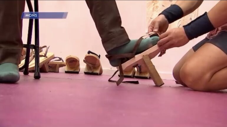 ベルギーのTV局にippon bladeが取り上げられました。