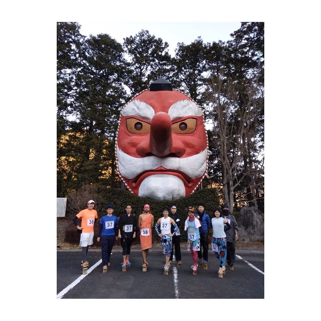2020年|天狗の里駅伝大会。後に暮らすことになる春野町で。